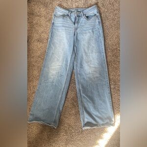 Old Navy Light Blue Flare Jeans